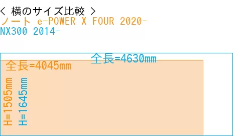 #ノート e-POWER X FOUR 2020- + NX300 2014-